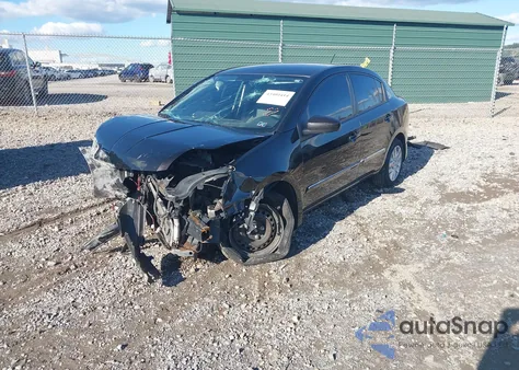 2010 Nissan Sentra 2.0S из США, поврежденный, VIN 3N1AB6AP2AL620675